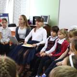 изображение: Фото 14. 2018.10.23 Елизавета Лабодина в гимназии №35. Объединение детских библиотек Тольятти