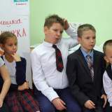 изображение: Фото 39. 2018.10.23 Елизавета Лабодина в гимназии №35. Объединение детских библиотек Тольятти