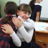 изображение: Фото 59. 2018.10.23 Елизавета Лабодина в гимназии №35. Объединение детских библиотек Тольятти