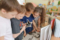 фото 2023.04.12 Читаем о Юрии Гагарине. Объединение детских библиотек Тольятти