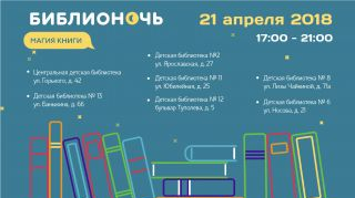 Седьмая Ночь – семь детских библиотек в Тольятти! Седьмая Ночь – семь детских библиотек в Тольятти!