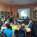 изображение: Фото 8. 2023.04.12 Читаем о Юрии Гагарине. Объединение детских библиотек Тольятти