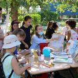 изображение: Фото 22. 2021.07.08 Праздник в сквере С.Ф. Жилкина. Объединение детских библиотек Тольятти