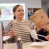 изображение: Фото 42.  2022.06.02 Встреча с Н. Дашевской в ДБ№2. Объединение детских библиотек Тольятти