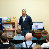 изображение: Фото 3. 2023.11.13 Встреча с Алексеем Козловым. Объединение детских библиотек Тольятти