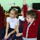 изображение: Фото 42. 2018.10.23 Елизавета Лабодина в гимназии №35. Объединение детских библиотек Тольятти