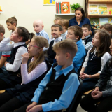 изображение: Фото 5. 2023.11.13 Встреча с Алексеем Козловым. Объединение детских библиотек Тольятти