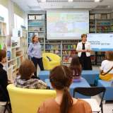 изображение: Фото 7. 2022.06.01 Встреча с Н. Дашевской в ЦДБ. Объединение детских библиотек Тольятти