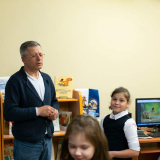 изображение: Фото 17. 2023.11.13 Встреча с Алексеем Козловым. Объединение детских библиотек Тольятти