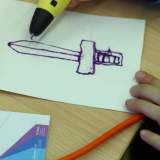 изображение: Фото 4. 2018.01.10 Мастер-класс «Рисование 3D-ручкой». Объединение детских библиотек Тольятти